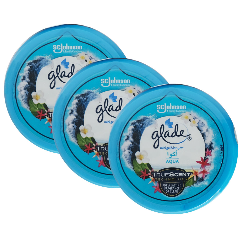 Glade Aqua Mini Gel 3x70g [Special Offer]