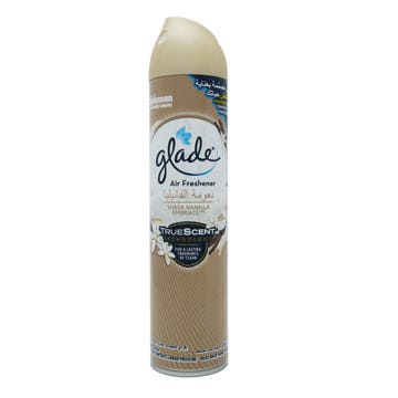 Glade Sheer Vanilla Air Freshener 300ml - Available at Alosra Online Supermarket