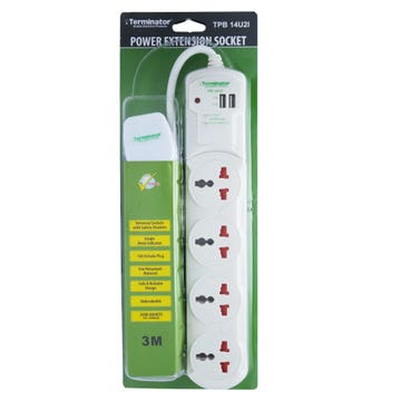 3M Formula 1 TR 13A 4 Way Extension Socket - Available at Alosra Online Supermarket