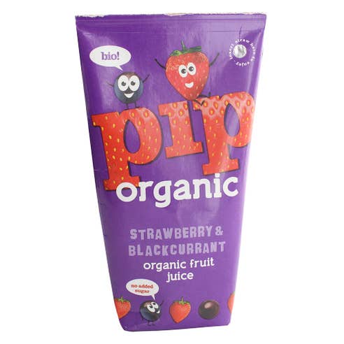 Pip Organic Strawberry & Blackcurrant Fruit Juice 180ml - Available at Alosra Online Supermarket