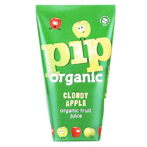 Pip Organic Cloudy Apple Fruit Juice 180ml - Available at Alosra Online Supermarket