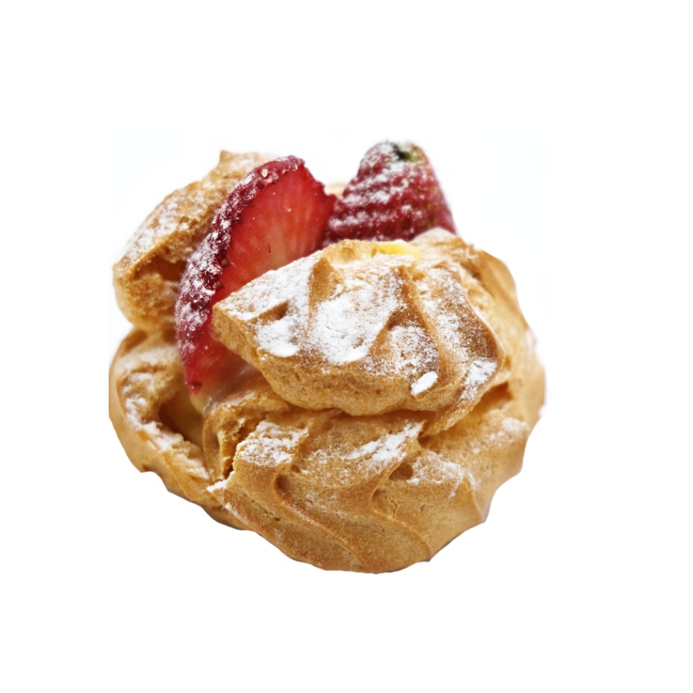 Choux Snow Icing & Custard