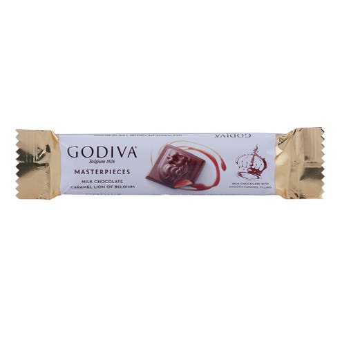 Godiva Caramel Lion of Belgium Milk Chocolate 32g - Available at Alosra Online Supermarket