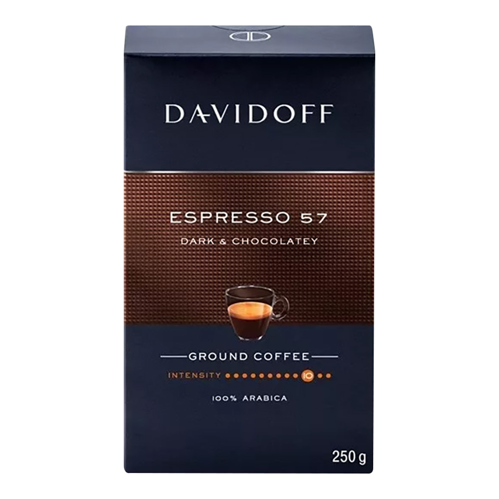 Davidoff Espresso 57 Ground Coffee 250g - Available at Alosra Online Supermarket