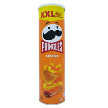 Pringles Paprika Potato Chips 200g - Available at Alosra Online Supermarket
