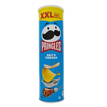 Pringles Salt & Vinegar Potato Chips 200g - Available at Alosra Online Supermarket