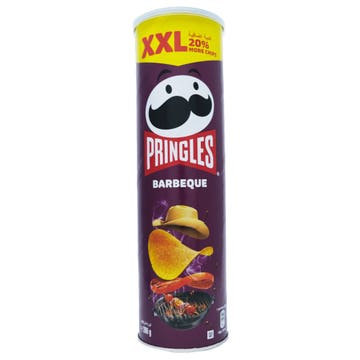 Pringles BBQ Potato Chips 200g - Available at Alosra Online Supermarket