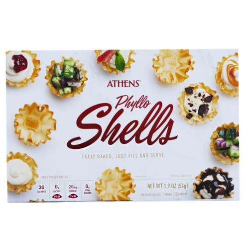 Athens Mini Phyllo Shells [15 Pieces] 54g - Available at Alosra Online Supermarket