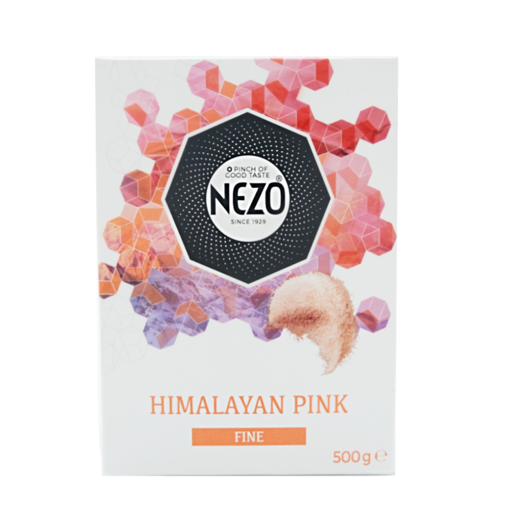 Nezo Fine Pink Himalayan Salt 500g - Available at Alosra Online Supermarket