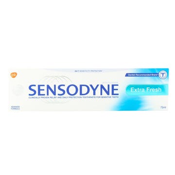 Sensodyne Extra Fresh Toothpaste 75ml - Available at Alosra Online Supermarket