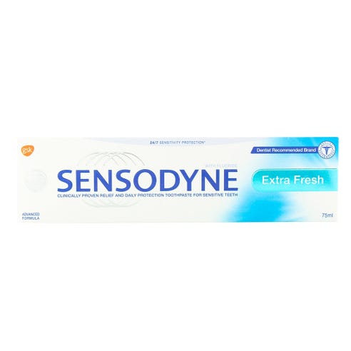 Sensodyne Extra Fresh Toothpaste 75ml - Available at Alosra Online Supermarket