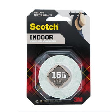 Scotch 3M Double-Sided Mounting Tape 1" x 50" - Available at Alosra Online Supermarket