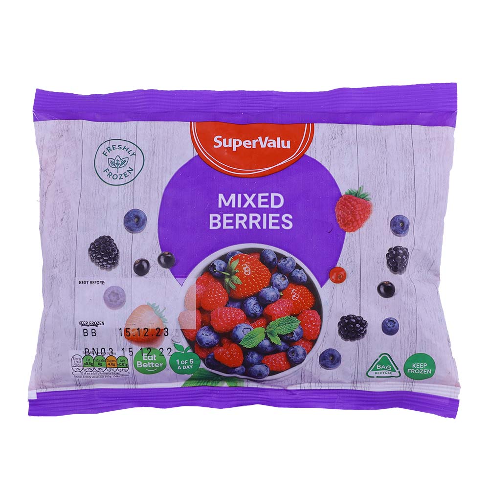 SuperValu Frozen Mixed Berries 340g - Available at Alosra Online Supermarket