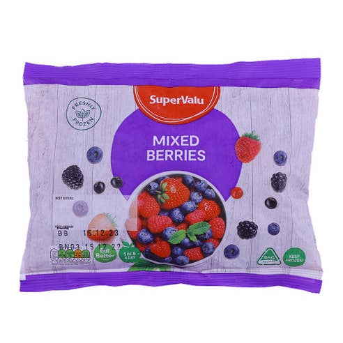 SuperValu Frozen Mixed Berries 340g - Available at Alosra Online Supermarket