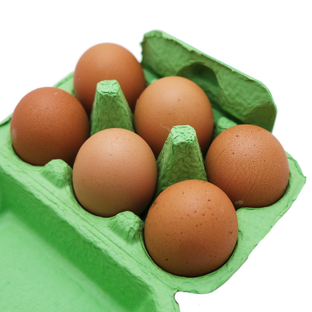 Al Jazira Fresh Organic Brown Eggs 50gm+ 6's left side image