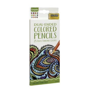 Crayola Dual-Ended Colored Pencils 12's Pack - Available at Alosra Online Supermarket