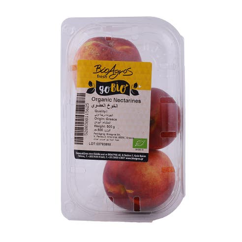 BioAgros Organic Nectarines Pack - Available at Alosra Online Supermarket