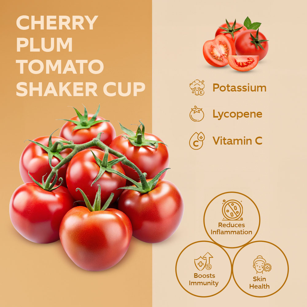 Cherry Plum Tomato Shaker Cup M.E 250g lifestyle image