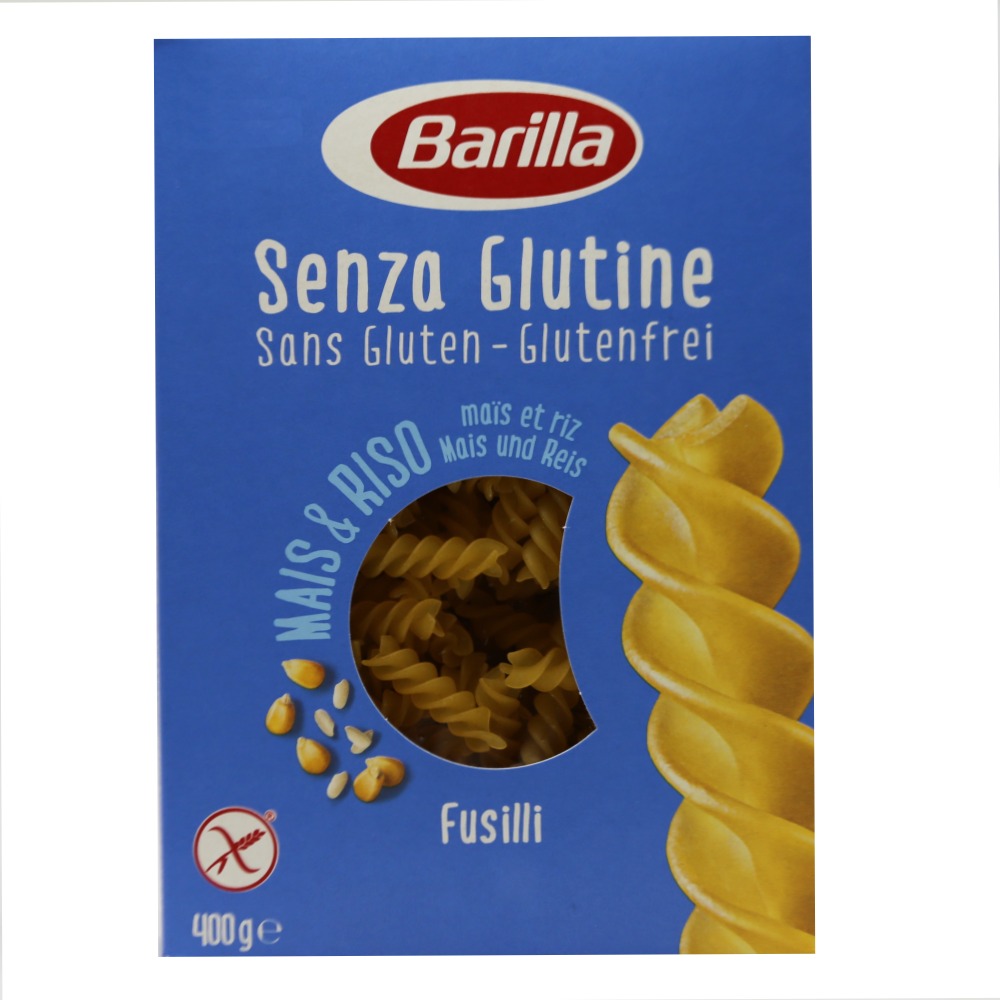 Barilla Fusilli Gluten Free Pasta 400g - Available at Alosra Online Supermarket