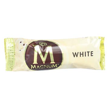 Magnum White Ice Cream 100ml - Available at Alosra Online Supermarket
