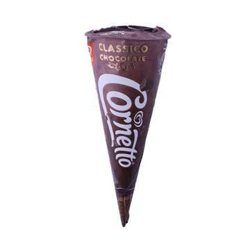 Cornetto Classico Chocolate Cone Ice Cream 125ml - Available at Alosra Online Supermarket