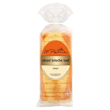 St Pierre Sliced Brioche Loaf 500g - Available at Alosra Online Supermarket