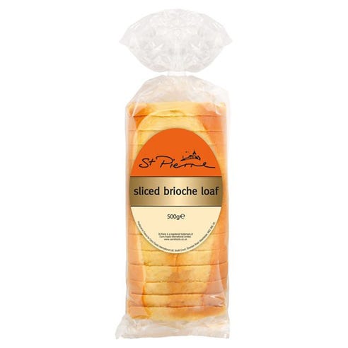 St Pierre Sliced Brioche Loaf 500g - Available at Alosra Online Supermarket