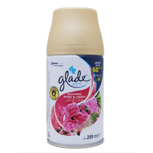 Glade Automatic Refills Peony & Cherry 269ml - Available at Alosra Online Supermarket