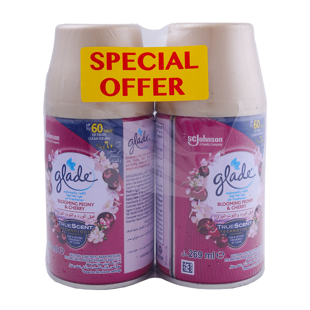 Glade Automatic Refill Air Freshener 2x269ml [Special Offer]