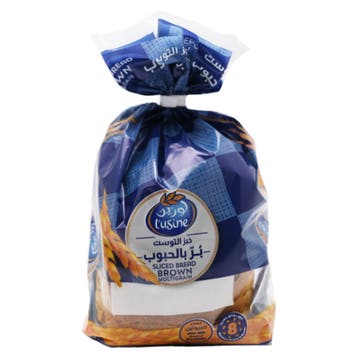 L'usine Sliced Multigrain Brown Bread 275g 