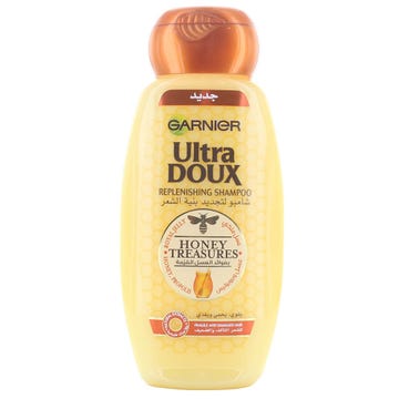 Garnier Ultra Doux Honey Treasures Replenishing Shampoo 200ml - Available at Alosra Online Supermarket