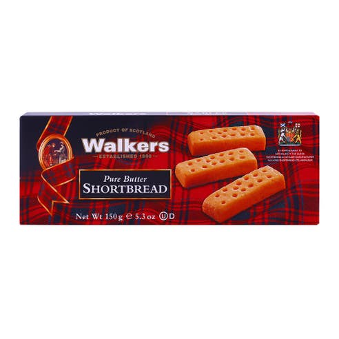 Walkers Pure Butter Shortbread Fingers 150g - Available at Alosra Online Supermarket