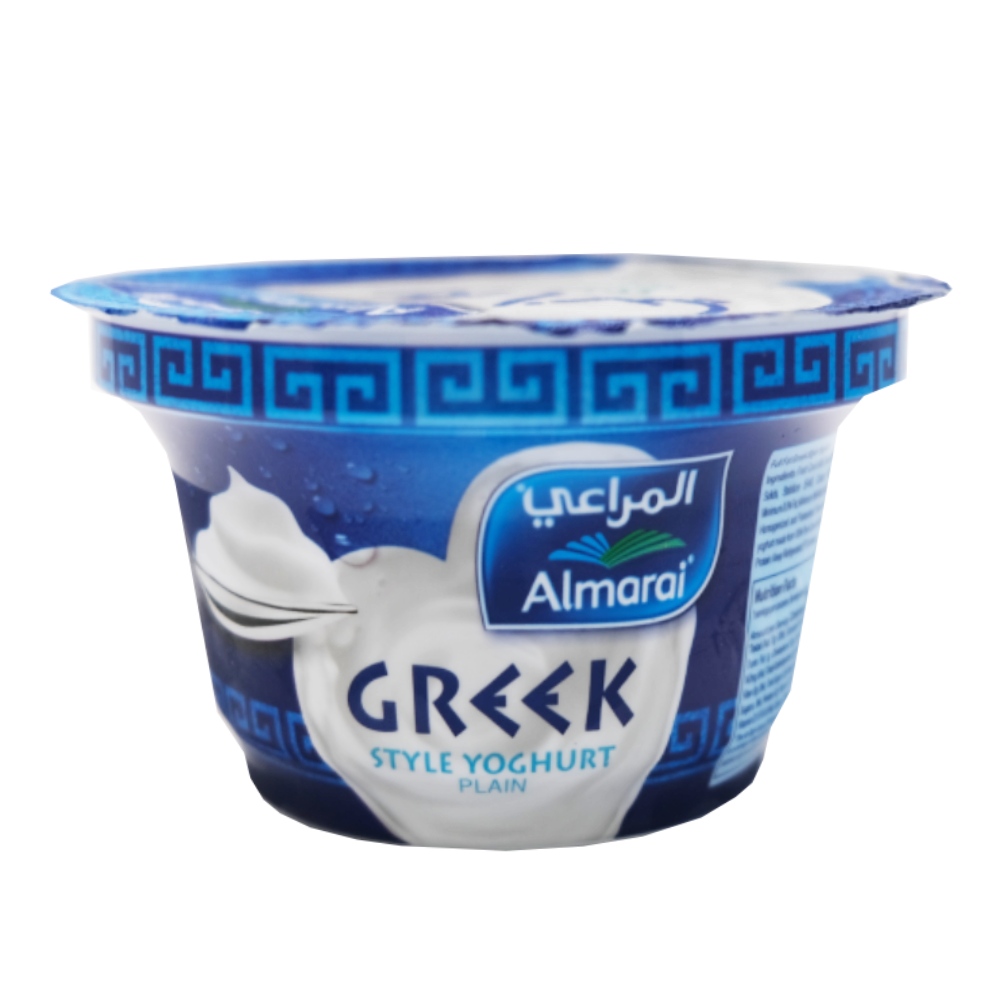 Almarai Plain Greek Style Yoghurt 150g back image