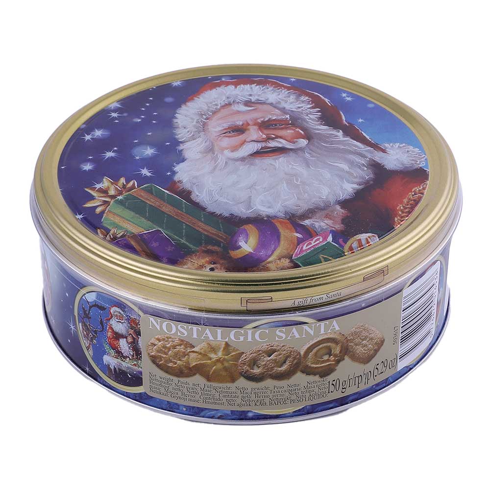 Classic Santa Danish Butter Cookies 150g 