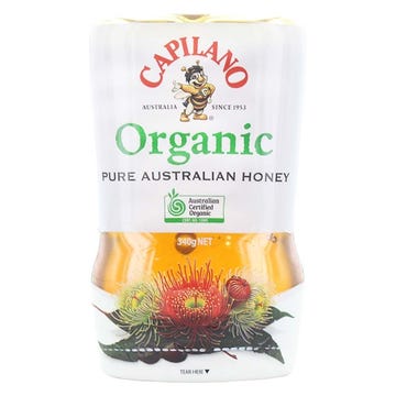 Capilano Organic Pure Australian Honey 340g - Available at Alosra Online Supermarket