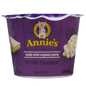 Annie's White Cheddar Macaroni & Cheese Cup 57g