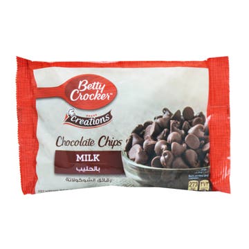 Betty Crocker Milk Chocolate Chips Pouch 200g - Available at Alosra Online Supermarket