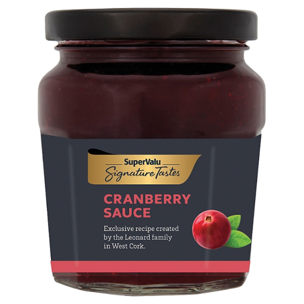 SuperValu Signature Tastes Cranberry Sauce 240g - Available at Alosra Online Supermarket