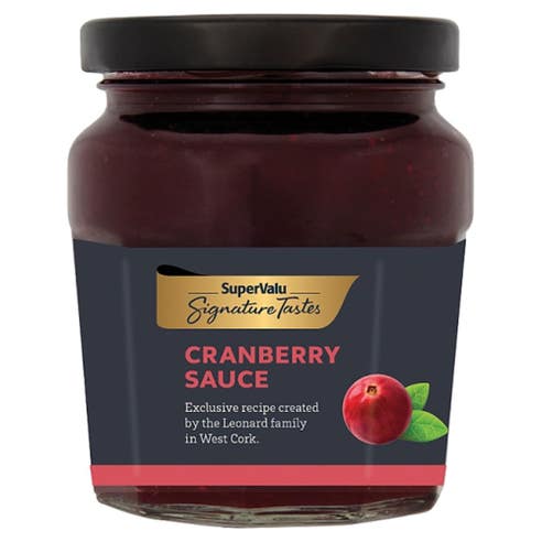 SuperValu Signature Tastes Cranberry Sauce 240g - Available at Alosra Online Supermarket
