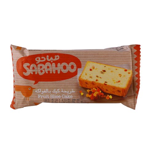 Sabahoo Fruit Slice Cake 90g 