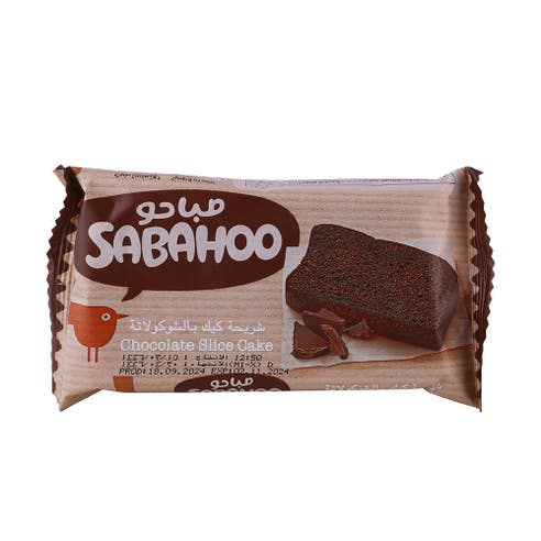 Sabahoo Chocolate Slice Cake 90g 