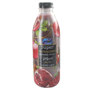 Almarai Super Pomegranate Juice 1L - Available at Alosra Online Supermarket