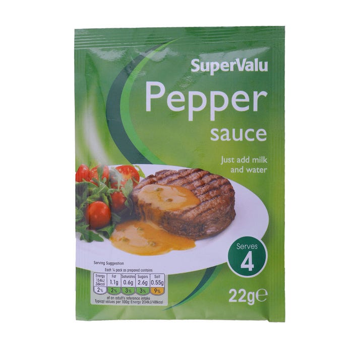 SuperValu Pepper Sauce Mix 22g
