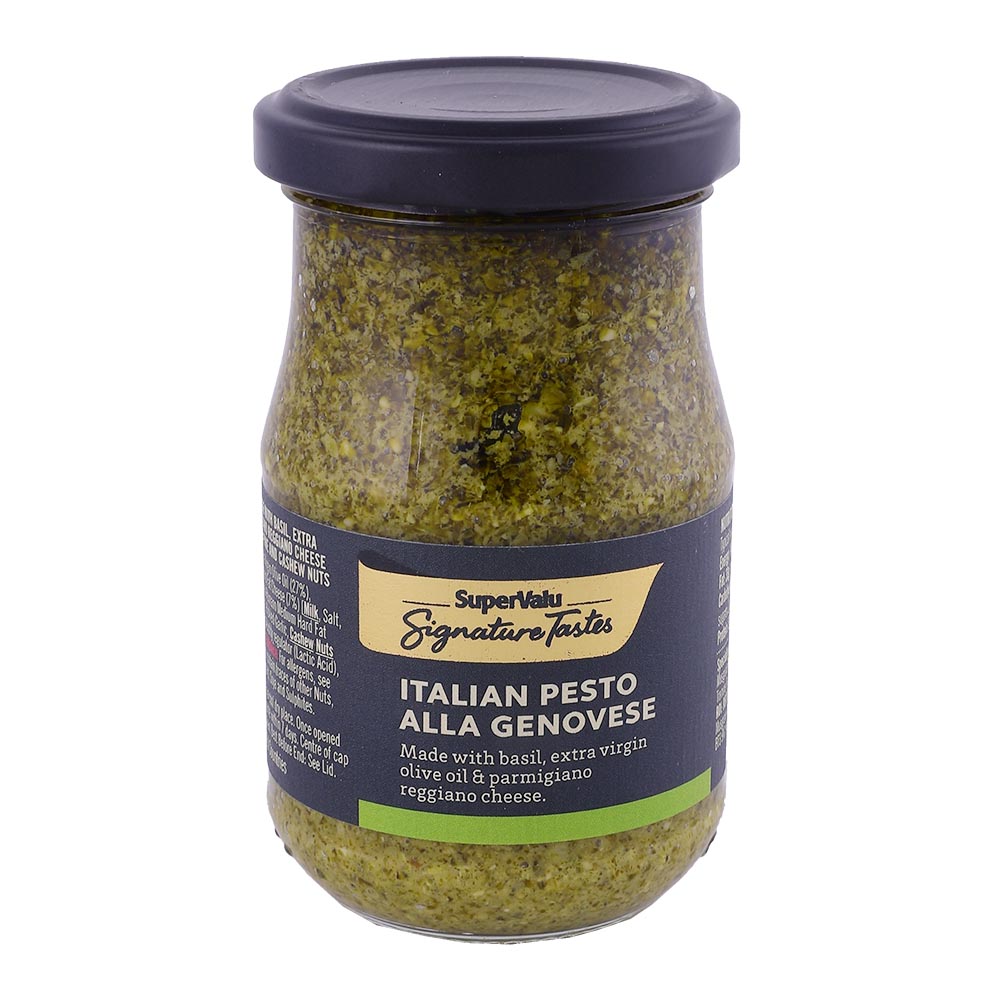 SuperValu Signature Tastes Italian Pesto Alla Genovese 190g back image