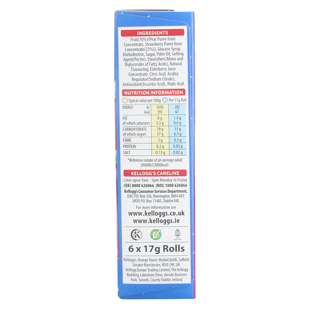 Kellogg's Winders Strawberry 102g - Bahrain Alosraonline store
