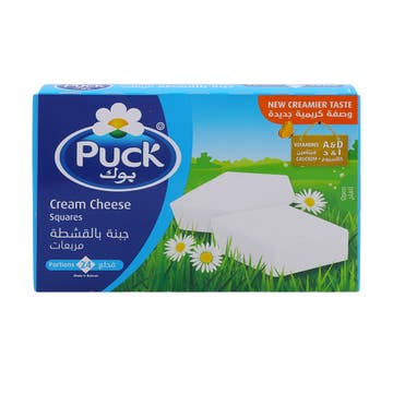 Puck Squares Cream Cheese 432g