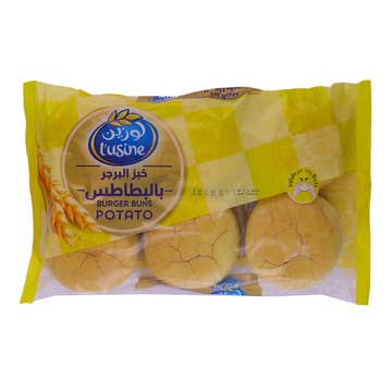 Lusine Potato Burger Buns 6's 67g - Available at Alosra Online Supermarket