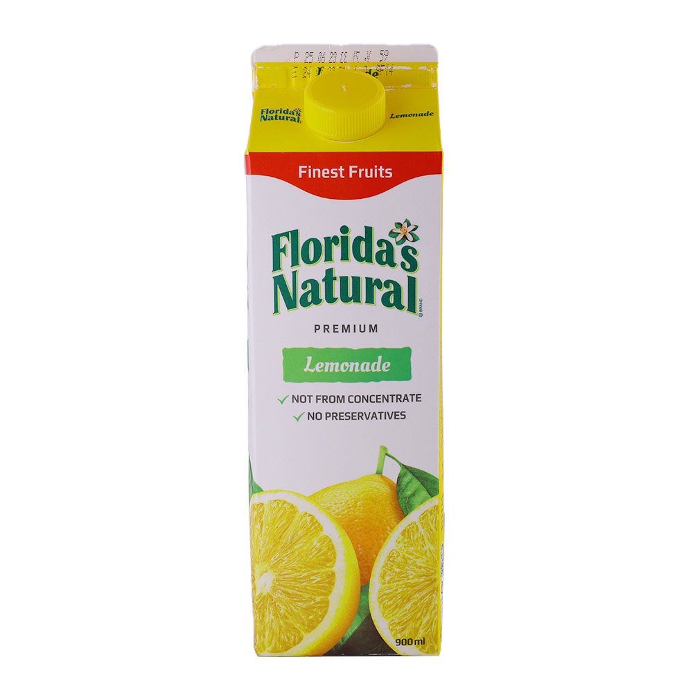 Floridas Natural Lemonade Juice 900ml