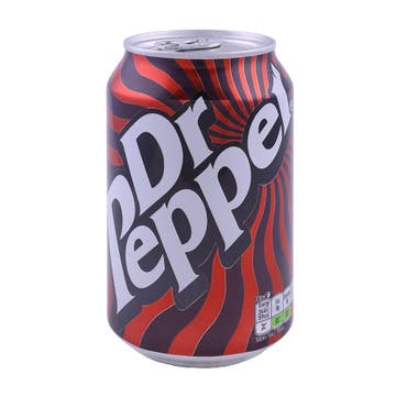 Dr Pepper Regular Soft Drink 330ml