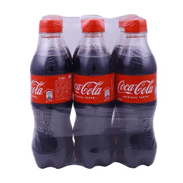 Coca-Cola Original Taste Pet Bottle 6x350ml 